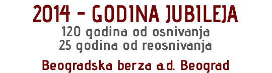 2014 - Godina Jubileja